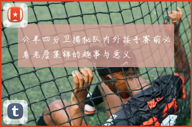 公羊四分卫揭秘队内外接手赛前必看老詹集锦的趣事与意义